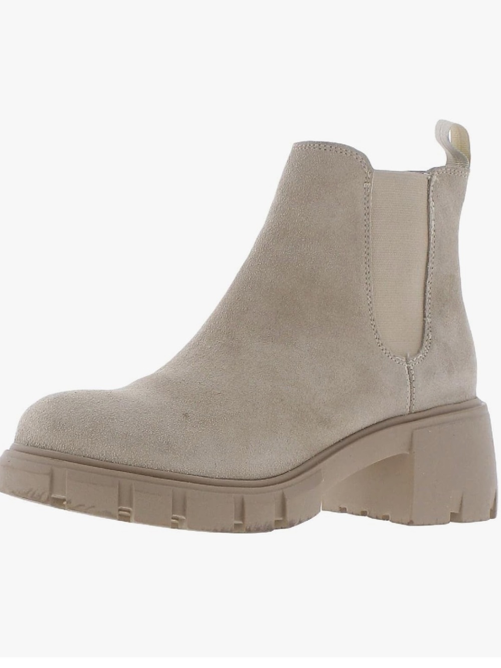 Steve Madden Howler Ankle Boot, Tan Suede, Size 9